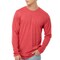 Tultex Poly-Rich Long Sleeve T-Shirt, Adult Pullover Tees for Men Mix Color Crewneck T-Shirt
